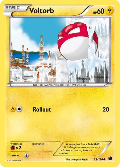 Voltorb (32/90) [HeartGold SoulSilver]