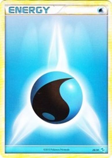 Water Energy  (2/30) [HGSS Trainer Kit: Gyarados & Raichu]