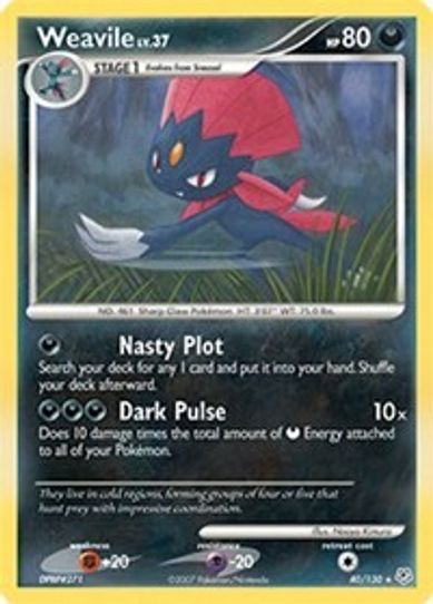 Weavile (40/130) [Diamond & Pearl: Base Set]