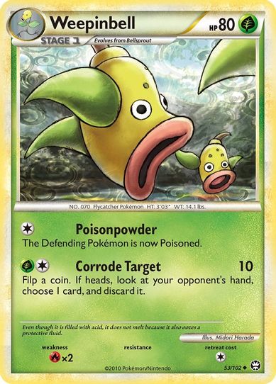 Weepinbell (53/102) [Triumphant]