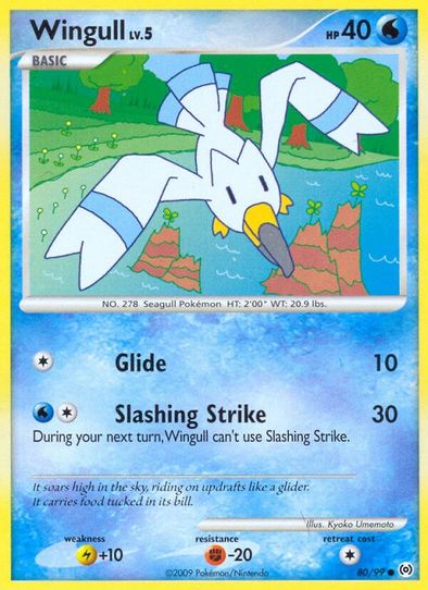 Wingull (80/99) [Arceus]
