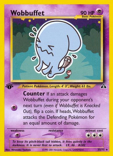 Wobbuffet (35/75) [Neo Discovery]