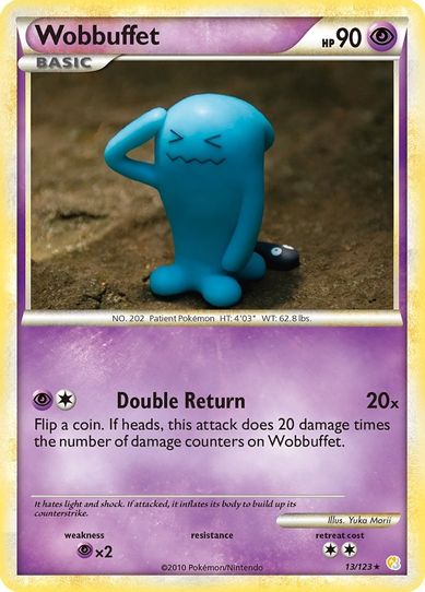 Wobbuffet (13/102) [HeartGold SoulSilver]