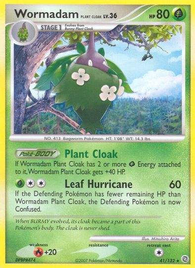 Wormadam Plant Cloak (41/132) [Secret Wonders]