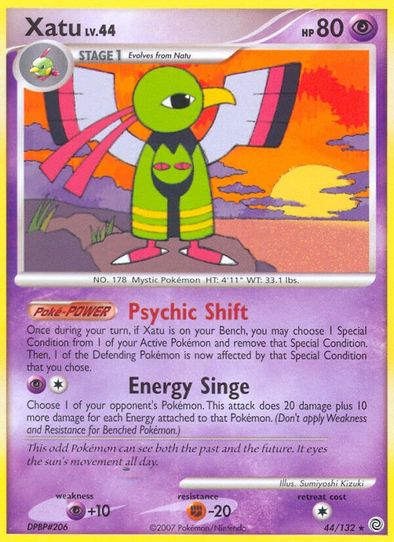 Xatu (44/132) [Secret Wonders]