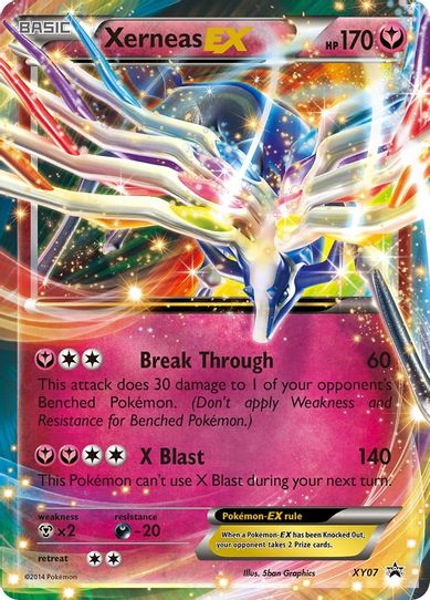 Xerneas EX XY07 [XY Promos]