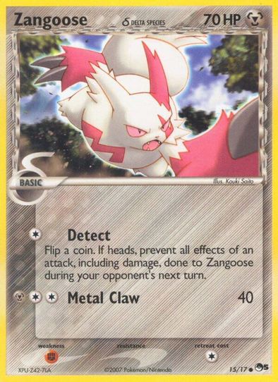 Zangoose (Delta Species) (15) [POP Series 5]