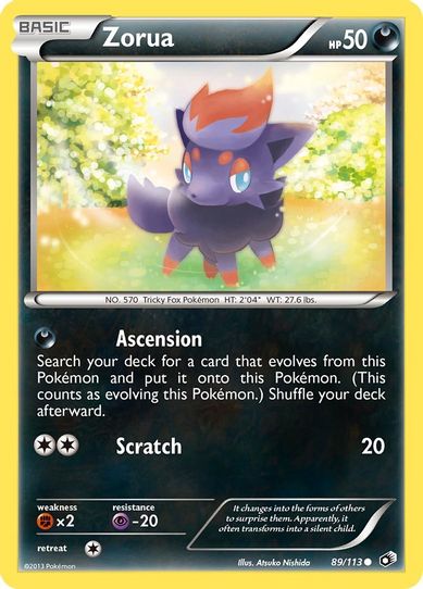 Zorua (89/113) [Legendary Treasures]