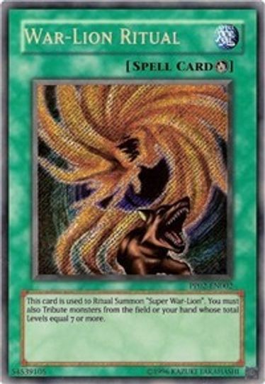 War-Lion Ritual (ScR) (PP02-EN002) [Premium Pack 2]