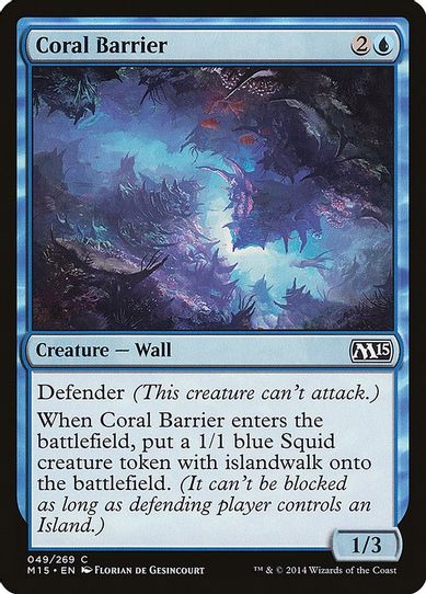Coral Barrier (49) [Magic 2015 (M15)]