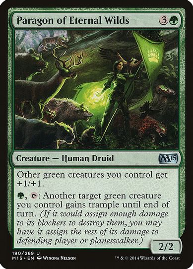 Paragon of Eternal Wilds (190) [Magic 2015 (M15)]