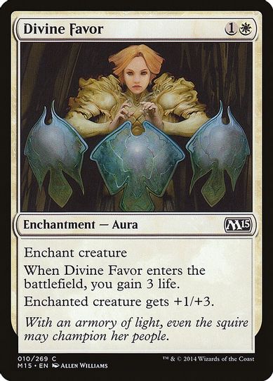 Divine Favor (10) [Magic 2015 (M15)]