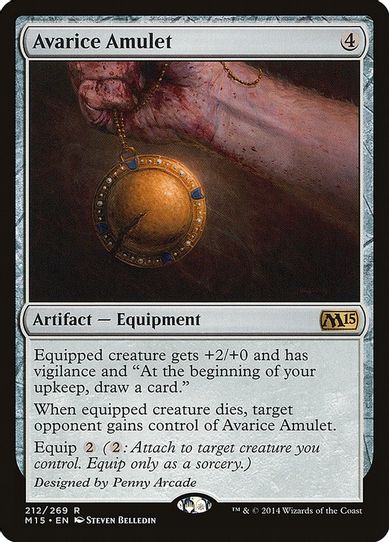 Avarice Amulet (212) [Magic 2015 (M15)]
