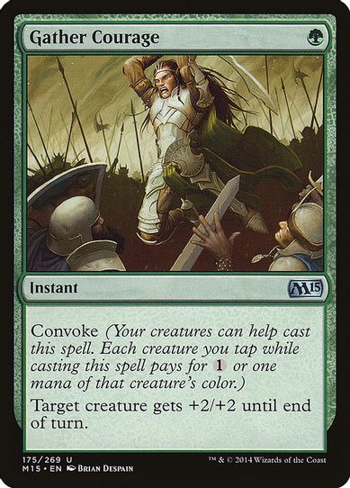 Gather Courage (175) [Magic 2015 (M15)]