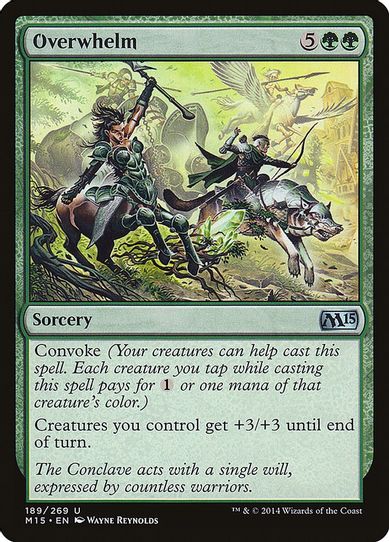 Overwhelm (189) [Magic 2015 (M15)]