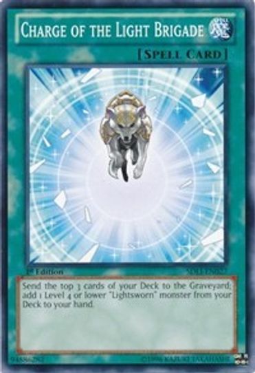 Charge of the Light Brigade (SDLI-EN027) [Structure Deck: Realm of Light]