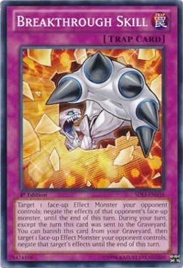 Breakthrough Skill (SDLI-EN035) [Structure Deck: Realm of Light]