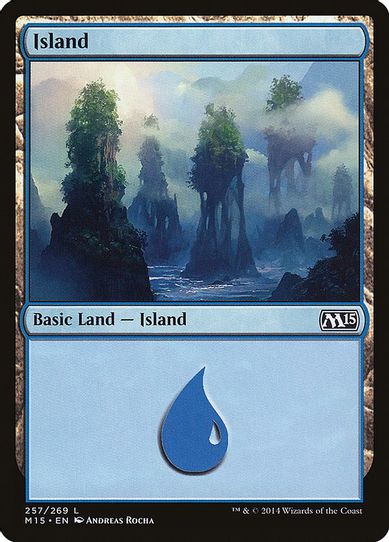 Island (257) [Magic 2015 (M15)]