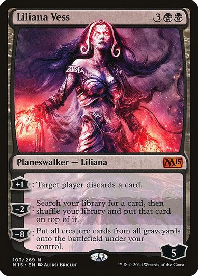 Liliana Vess (103) [Magic 2015 (M15)]