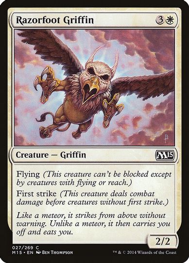 Razorfoot Griffin (27) [Magic 2015 (M15)]