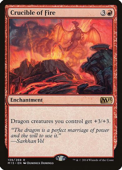 Crucible of Fire (139) [Magic 2015 (M15)]
