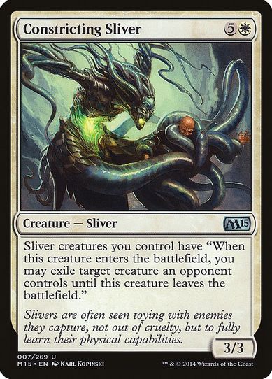 Constricting Sliver (7) [Magic 2015 (M15)]