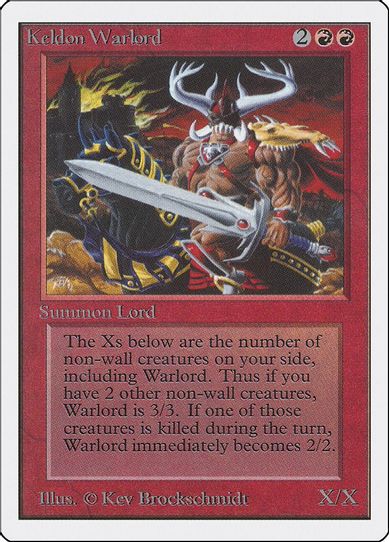 Keldon Warlord [Unlimited Edition]