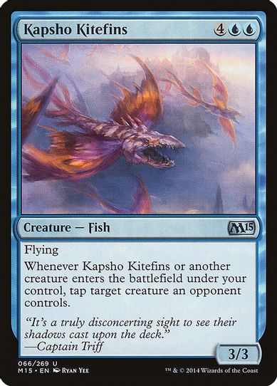 Kapsho Kitefins (66) [Magic 2015 (M15)]