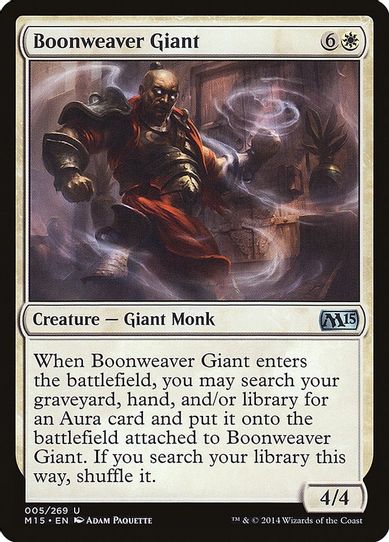Boonweaver Giant (5) [Magic 2015 (M15)]