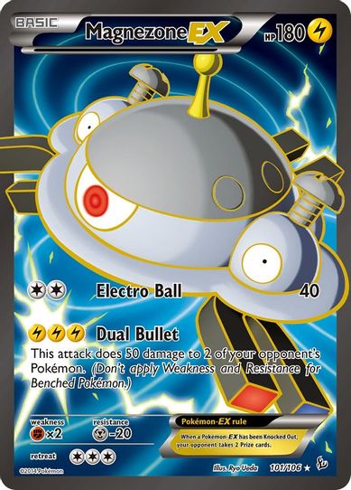 Magnezone EX ( Full Art) (101/106) [XY: Flashfire]