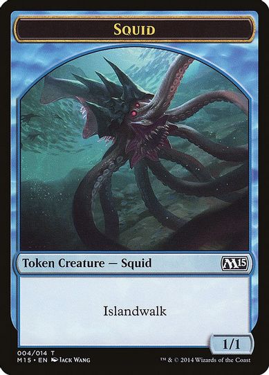 Squid Token (4) [Magic 2015 (M15)]