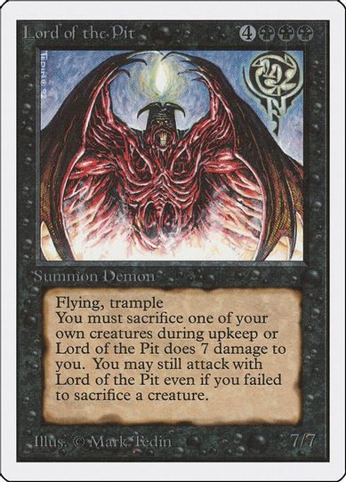 Lord of the Pit [Unlimited Edition]