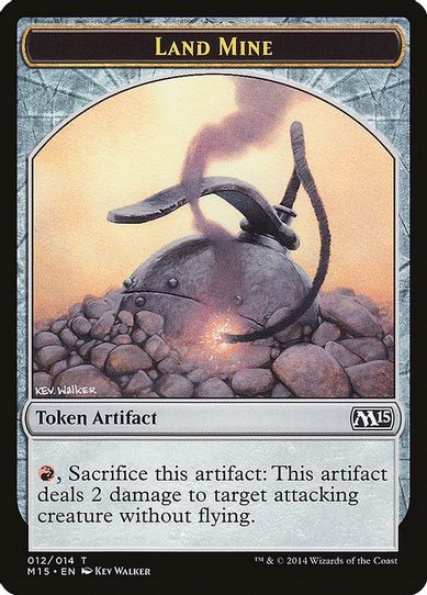 Land Mine Token (12) [Magic 2015 (M15)]