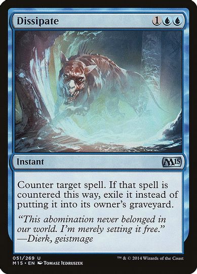 Dissipate (51) [Magic 2015 (M15)]