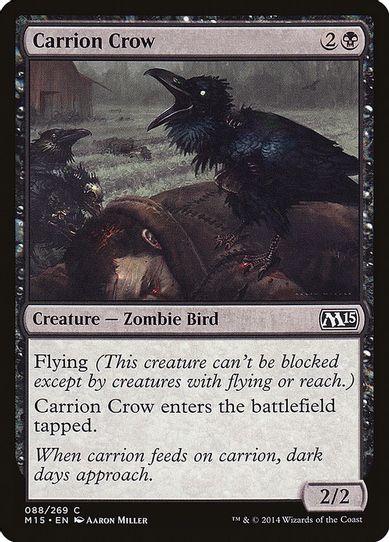Carrion Crow (88) [Magic 2015 (M15)]