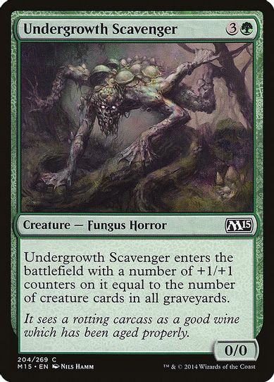 Undergrowth Scavenger (204) [Magic 2015 (M15)]