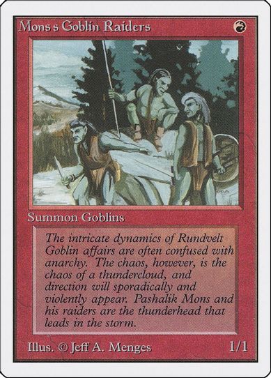 Mons's Goblin Raiders [Unlimited Edition]