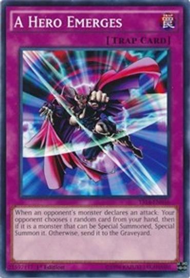 A Hero Emerges (YS14-EN036) [Super Starter: Space-Time Showdown]