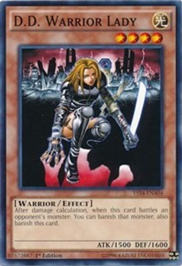 D.D. Warrior Lady (YS14-ENA04) [Super Starter: Space-Time Showdown Power-Up Pack]