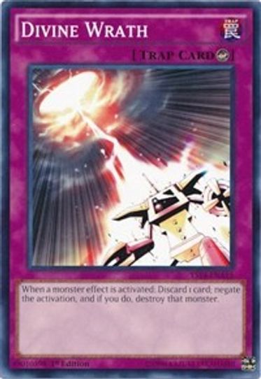 Divine Wrath (YS14-ENA15) [Super Starter: Space-Time Showdown Power-Up Pack]