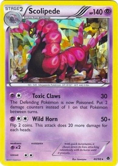Scolipede (BW Emerging Powers) (40/203) [Deck Exclusives]