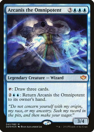 Arcanis the Omnipotent (42) [Duel Decks: Speed vs. Cunning]