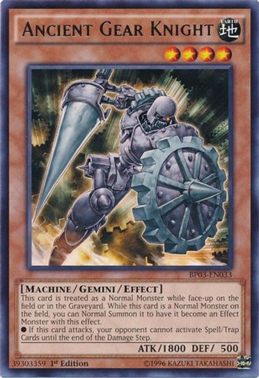 Ancient Gear Knight (BP03-EN033) [Battle Pack 3: Monster League]