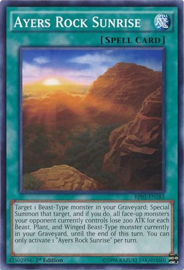 Ayers Rock Sunrise (BP03-EN183) [Battle Pack 3: Monster League]
