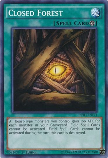 Closed Forest (BP03-EN171) [Battle Pack 3: Monster League]
