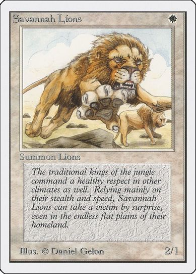 Savannah Lions [Unlimited Edition]