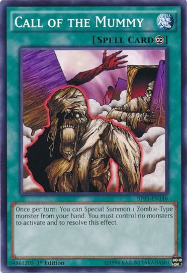 Call of the Mummy (BP03-EN146) [Battle Pack 3: Monster League]