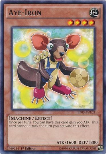 Aye-Iron (BP03-EN103) [Battle Pack 3: Monster League]