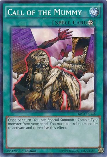 Call of the Mummy (Shatterfoil) (BP03-EN146) [Battle Pack 3: Monster League]