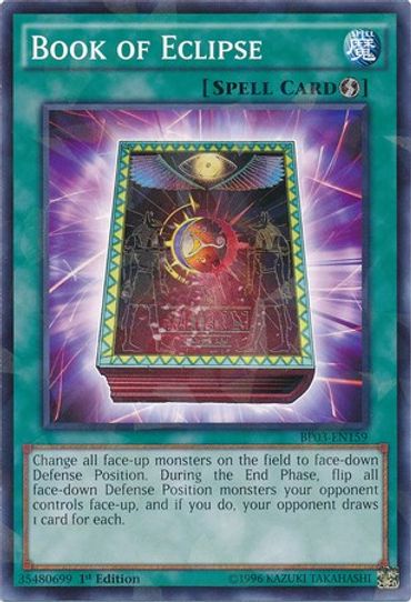 Book of Eclipse (Shatterfoil) (BP03-EN159) [Battle Pack 3: Monster League]